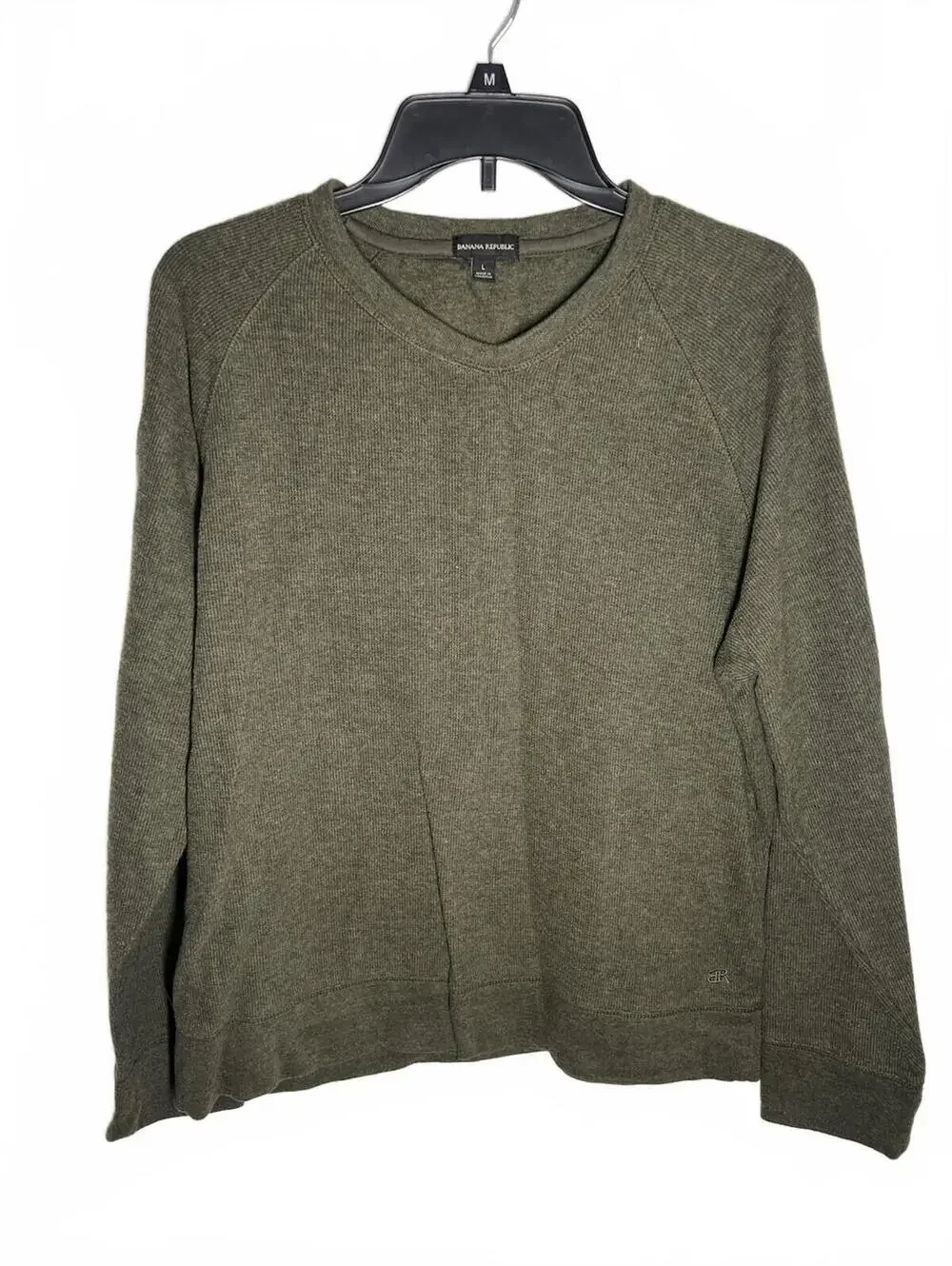 Banana Republic Green Long Sleeve Pullover Size Large